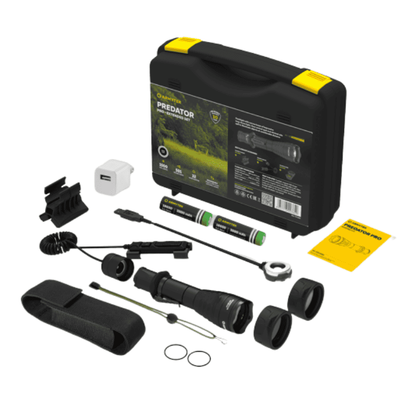 Armytek Predator PRO SET 1500Lm zseblámpa