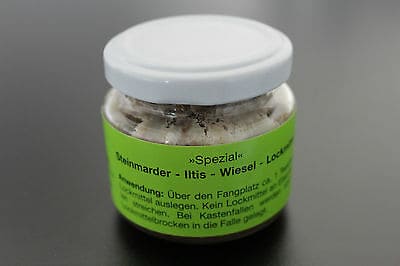 Különleges 100g-os menyétcsali