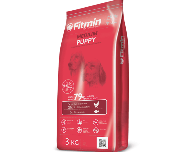 FITMIN Medium Puppy 3kg granulátum