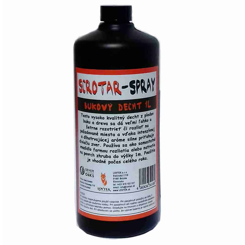 Bükkfa kátrány Scrotar 1L spray - csalogató vadaknak