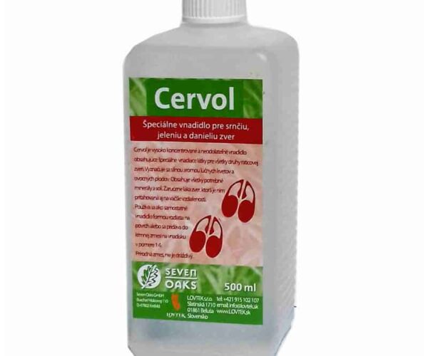 Csalogató a vadaknak, szarvasoknak és õzeknek Cervol 500 ml